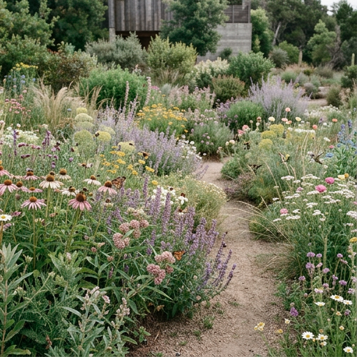 Jardín polinizador para biodiversidad